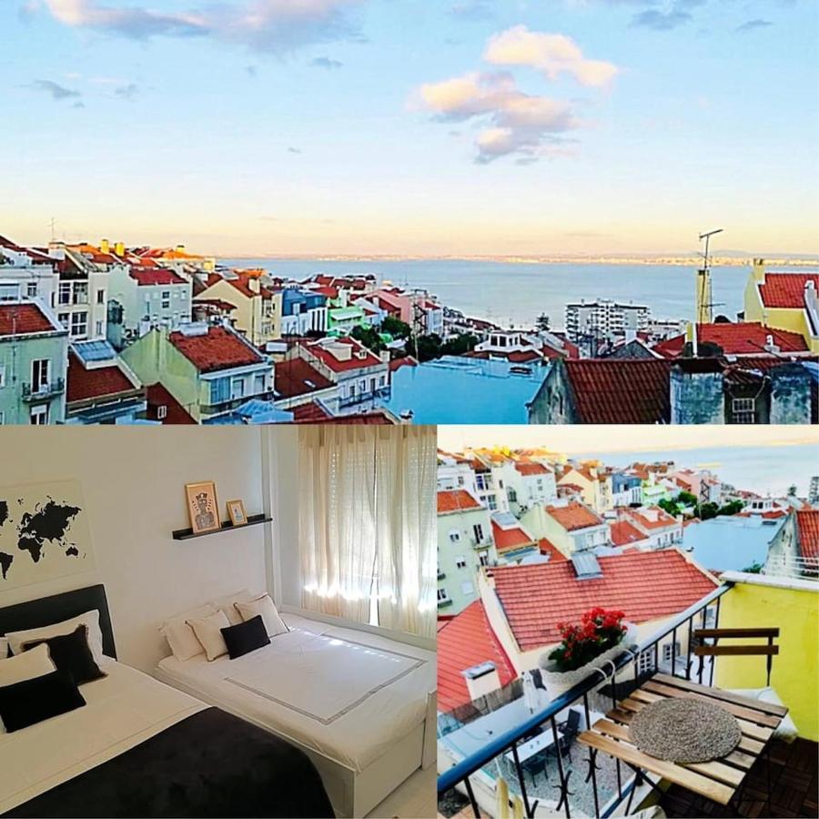Comfortable Apartment With Balcony And Sea View In Lisbon 50 M² Exteriör bild