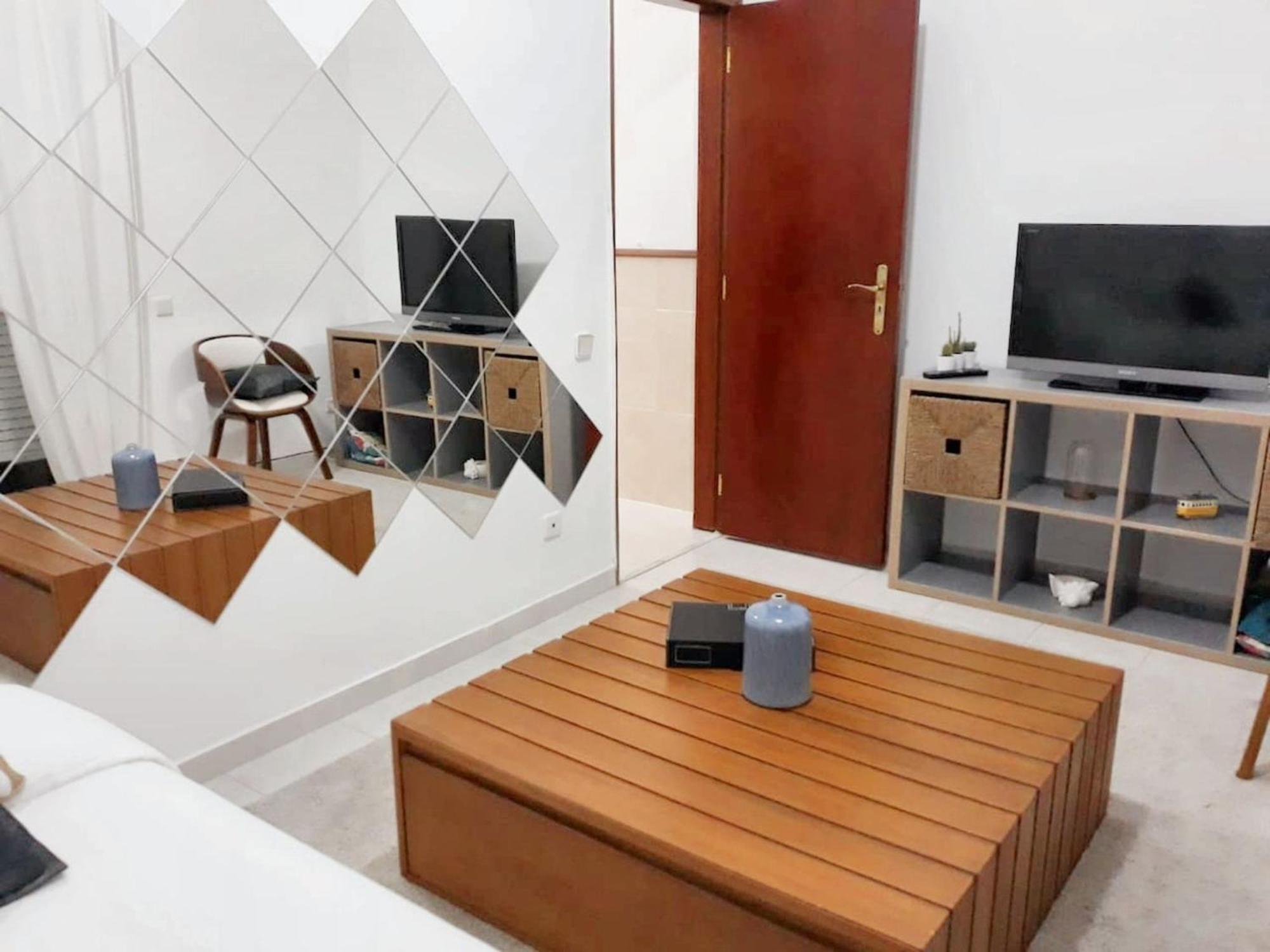 Comfortable Apartment With Balcony And Sea View In Lisbon 50 M² Exteriör bild